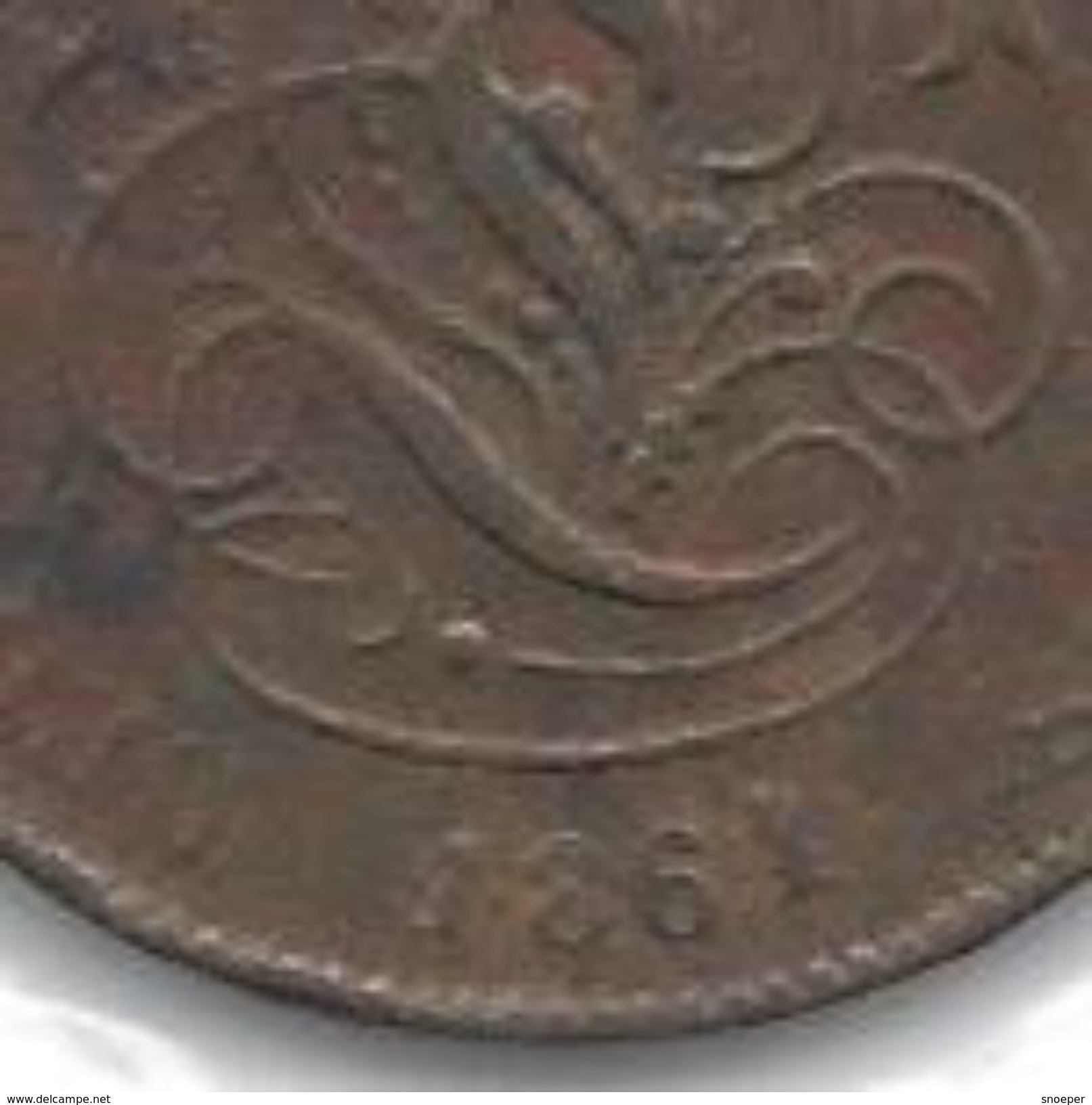 *belguim 2 Centimes 1864/61  Meer Ruimte Tussen Bovenstuk 1 En Bovenstuk 4,kijk Normale 4  Vf - 2 Cent