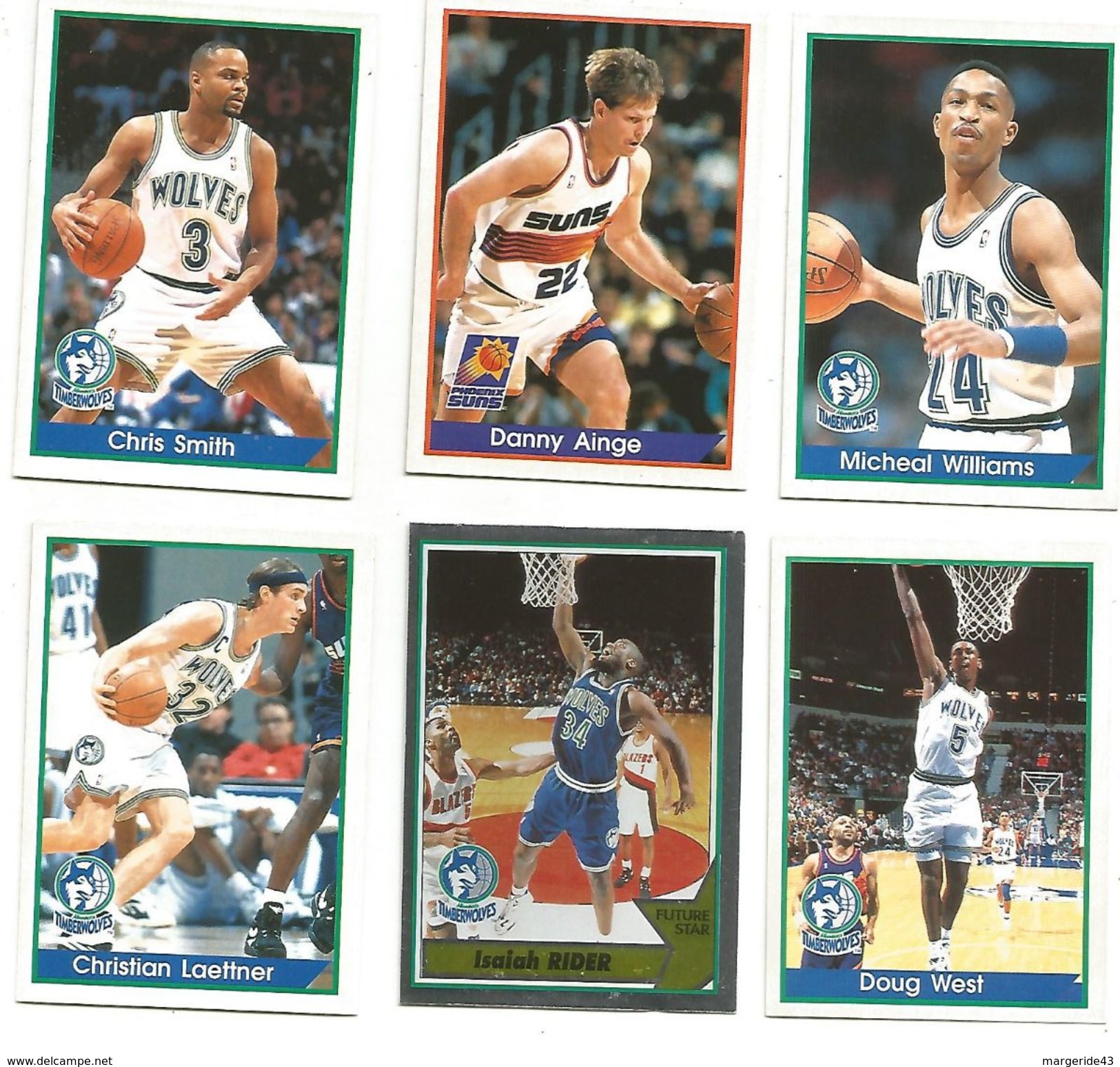 LOT DE CARTES BASKETBALL AMERICAIN - PANINI 1994/95 - Sonstige & Ohne Zuordnung