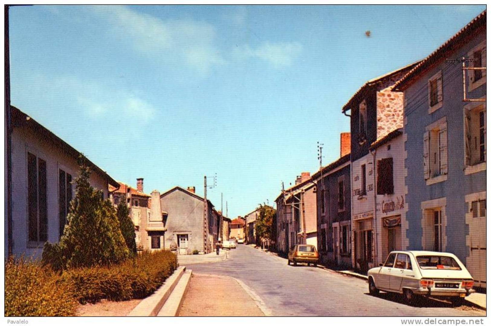 87 - Maisonnais Sur Tardoire - La Rue Principale - Voiture - Cim - Autres & Non Classés