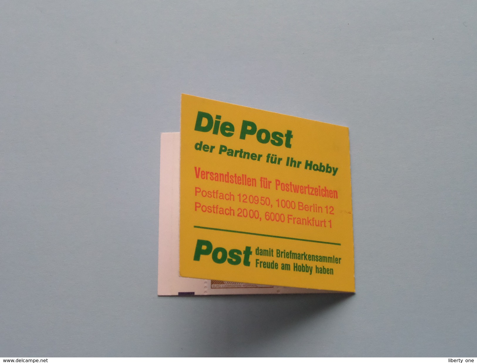 Damit Briefmarkensammler - Post - Der Partner Für Ihr HOBBY ( Zie Foto ) ! - Markenheftchen