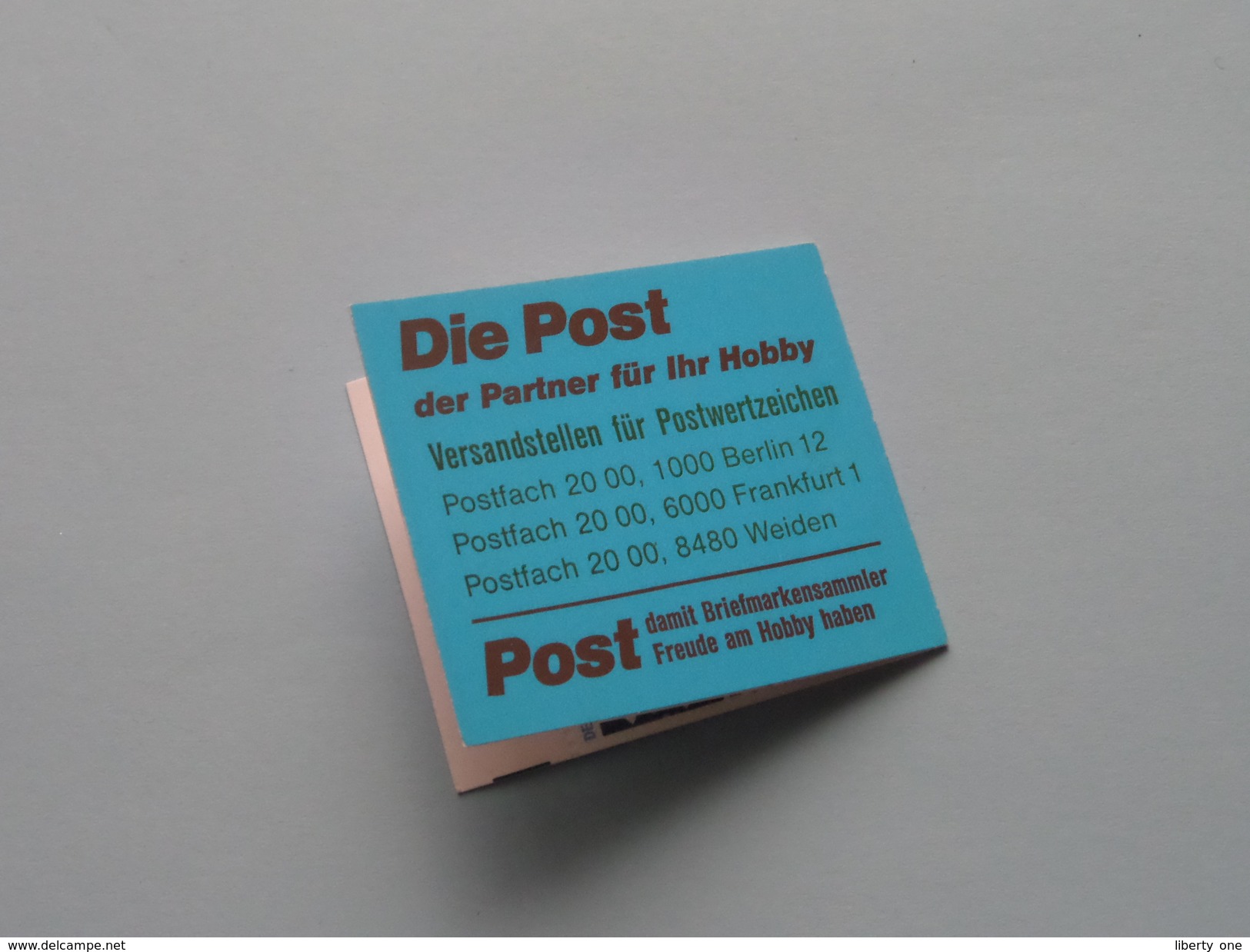 Damit Briefmarkensammler - Post - Der Partner Für Ihr HOBBY ( Zie Foto ) ! - Postzegelboekjes