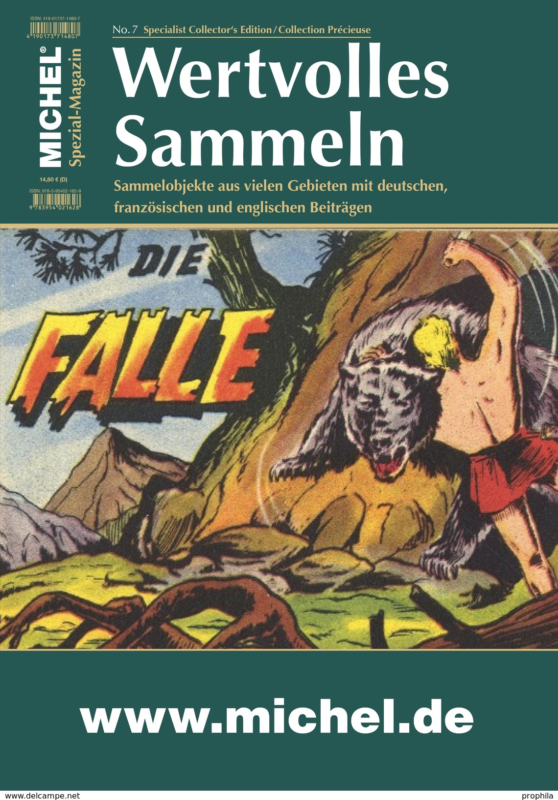 Michel Spezial Magazin Wertvolles Sammeln 7 - German (from 1941)