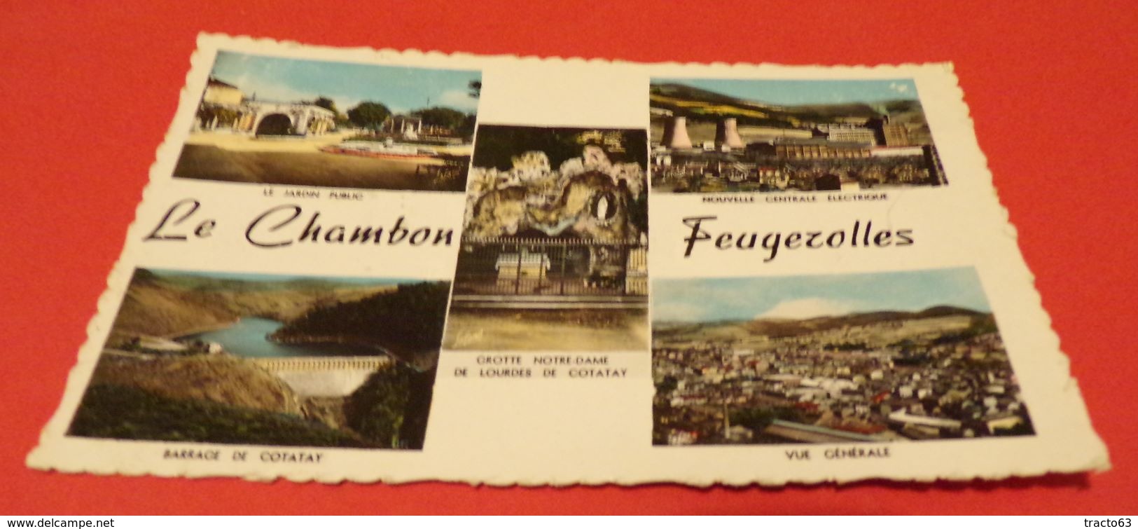 CARTE POSTALE LOIRE : LE CHAMBON FEUGEROLLES, ETAT VOIR PHOTO  . POUR TOUT RENSEIGNEMENT ME CONTACTER. REGARDEZ MES AUTR - Le Chambon Feugerolles