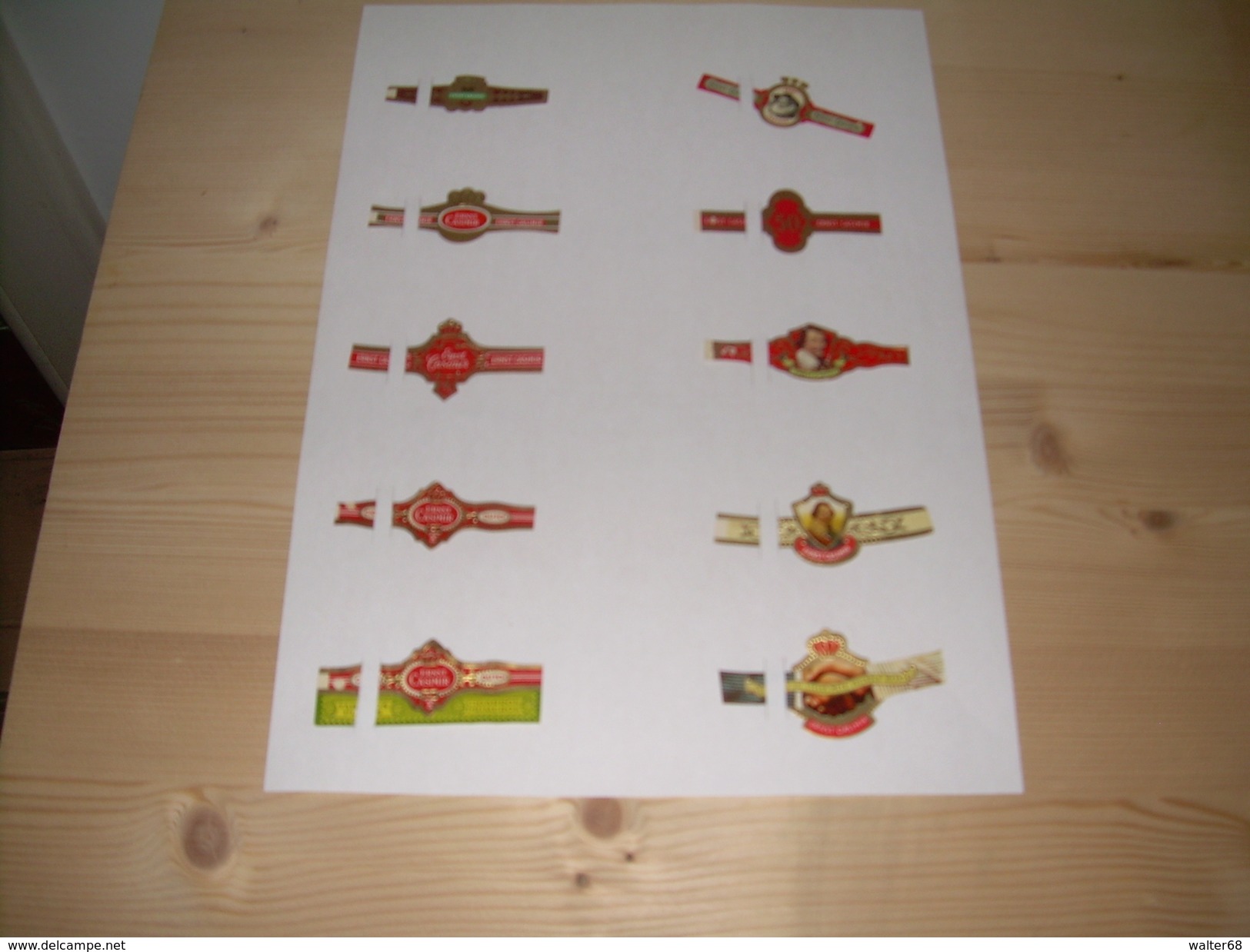 Sigarenbanden Ernst Casimir 10 St - Bagues De Cigares