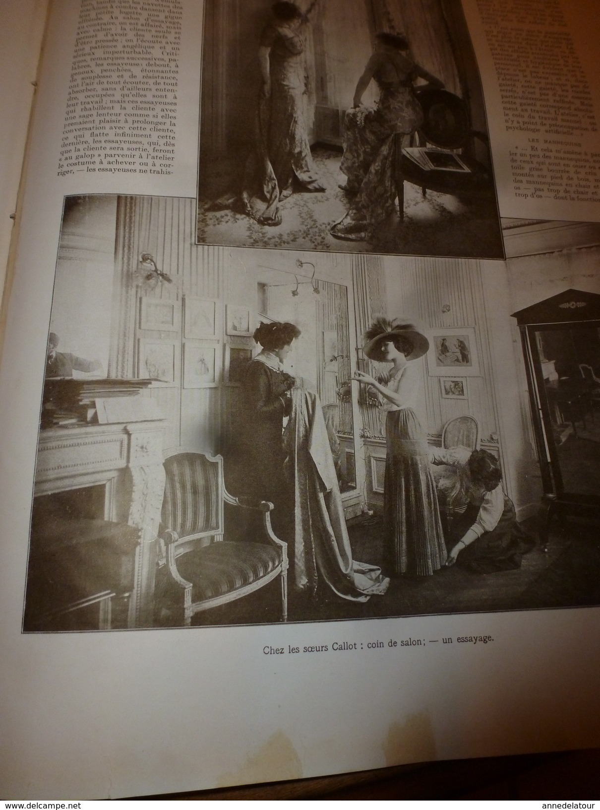 1910 L'ILLUSTRATION:Crue de la SEINE;Suffren coupé en 2 à Boulogne;TOLSTOÏ;Salon de la Mode;Grahame White en biplan;etc