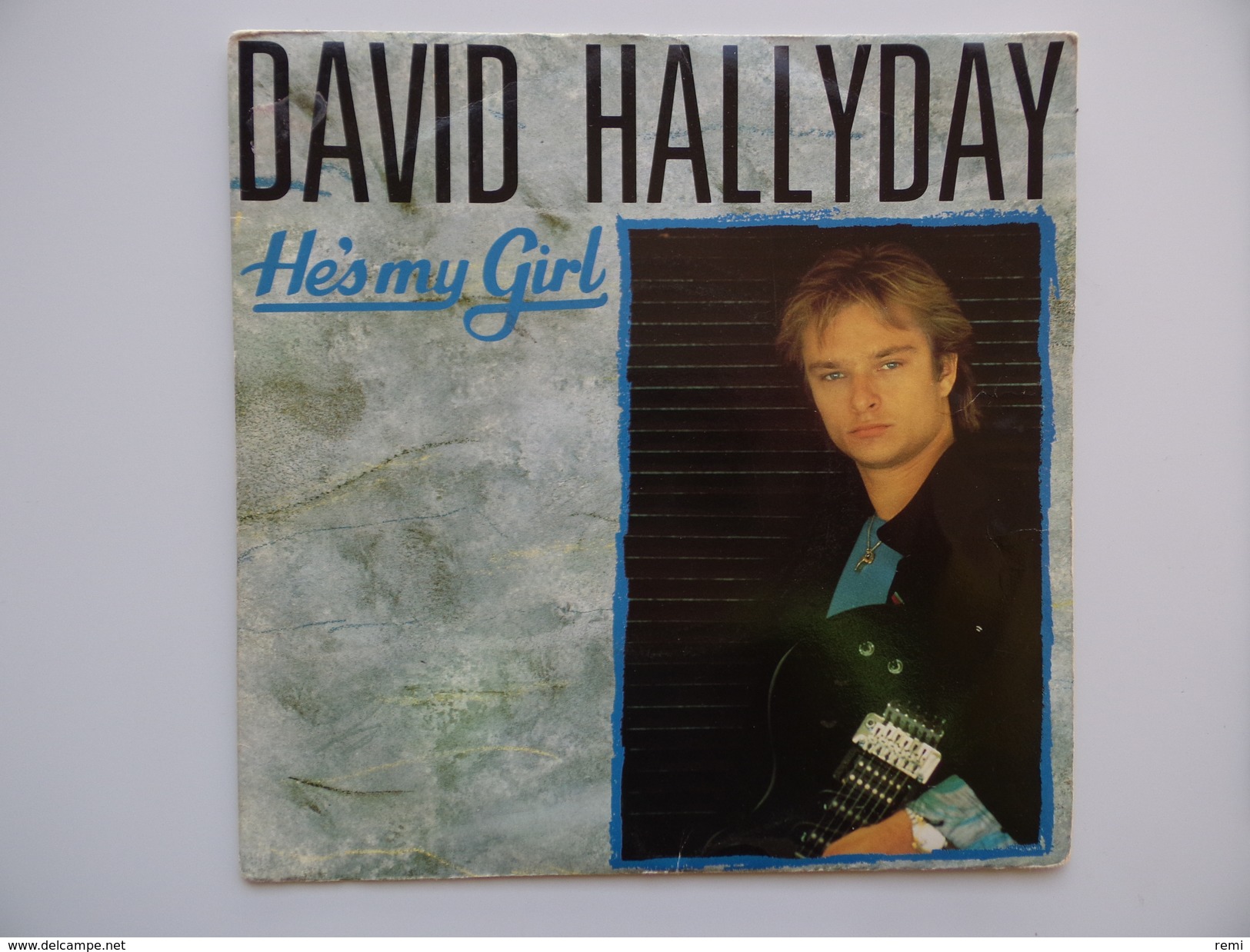 David HALLYDAY 45 Tours Vinyle High & Hés My Girl Lot De 2 Vinyles Scottibros - Disco, Pop