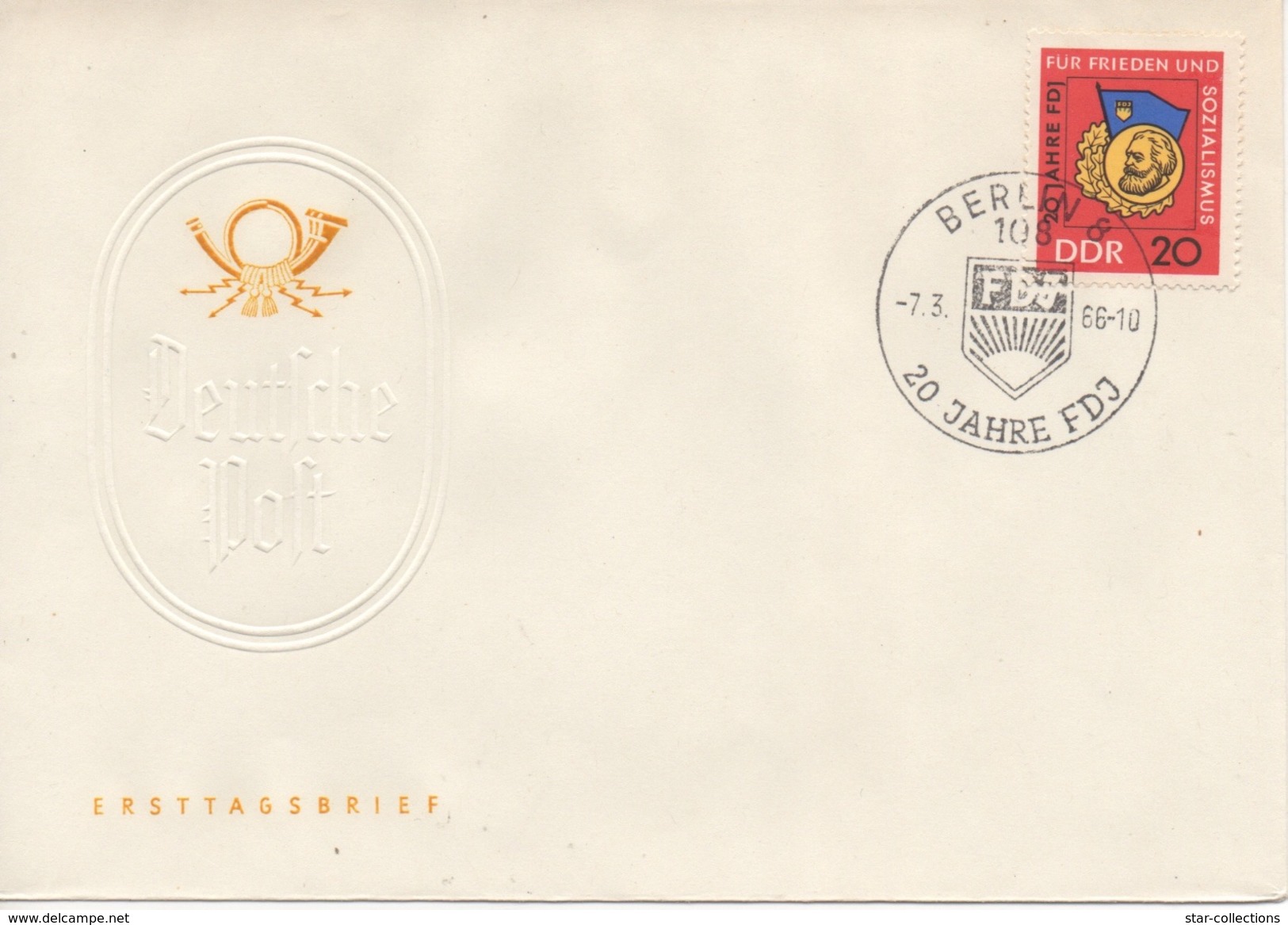 FDC DDR 1966 - Sonstige & Ohne Zuordnung