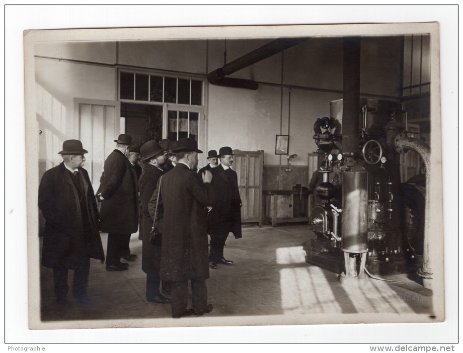 Institut Aerotechnique De St Cyr Aviation Groupe Parlementaire Ancienne Photo 1911 - Aviazione