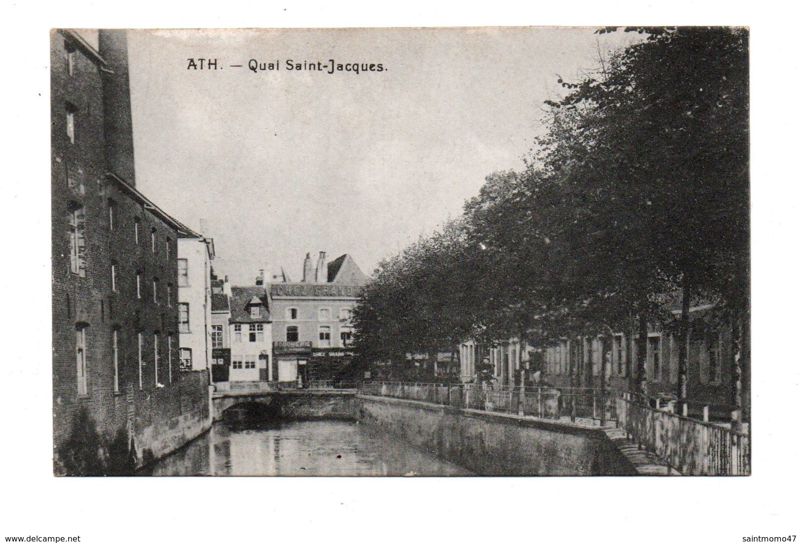 BELGIQUE . ATH . QUAI SAINT-JACQUES - Réf. N°6032 - - Ath