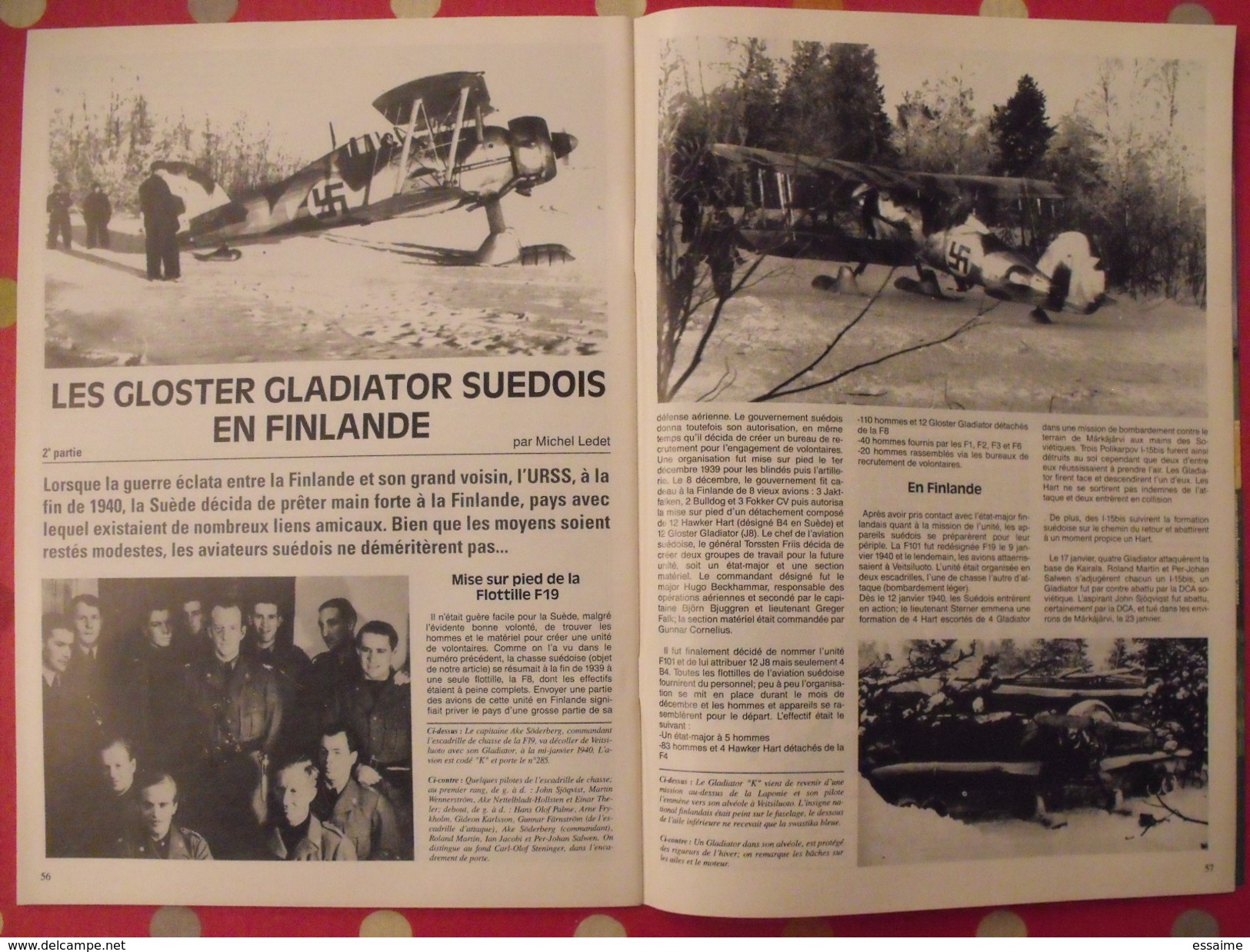 Lot De 4 Revues Avions. 1999-2000. Toute L'aéronautique Et Son Histoire. Aviation Avion - Aviation