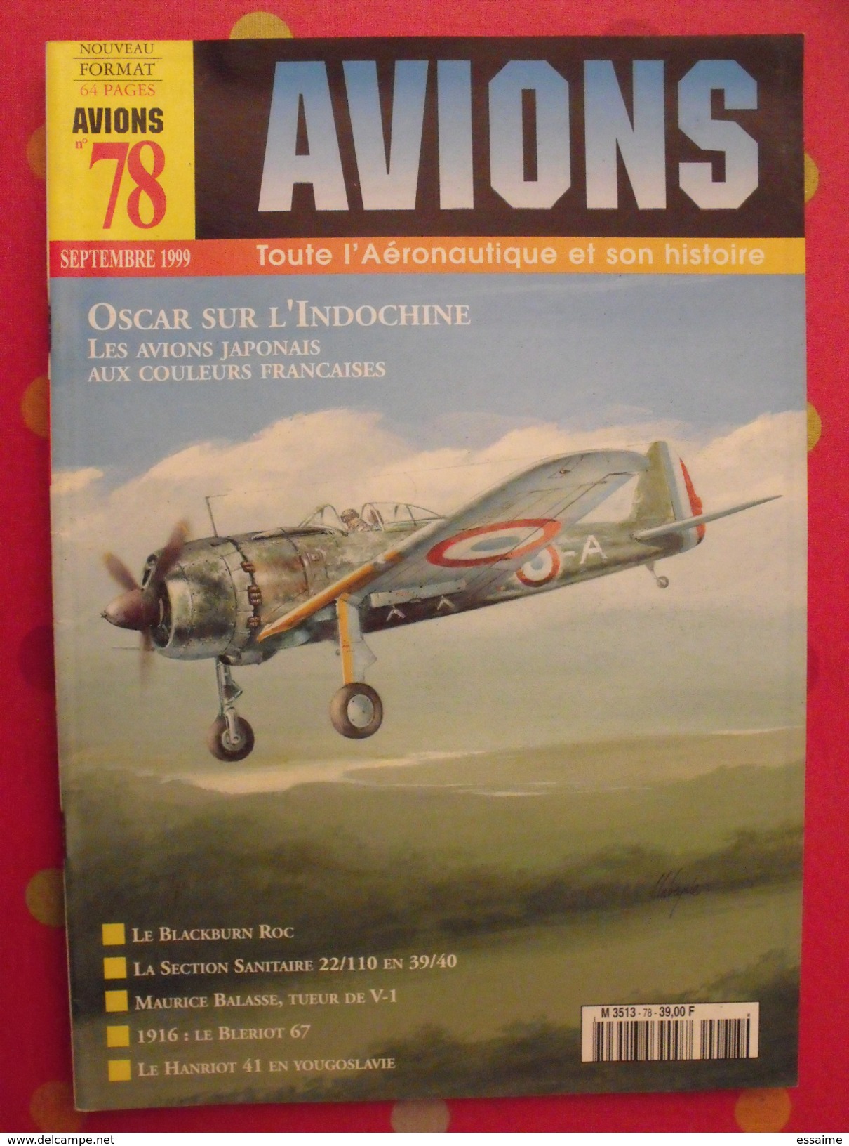 lot de 4 revues Avions. 1999-2000. toute l'aéronautique et son histoire. Aviation avion