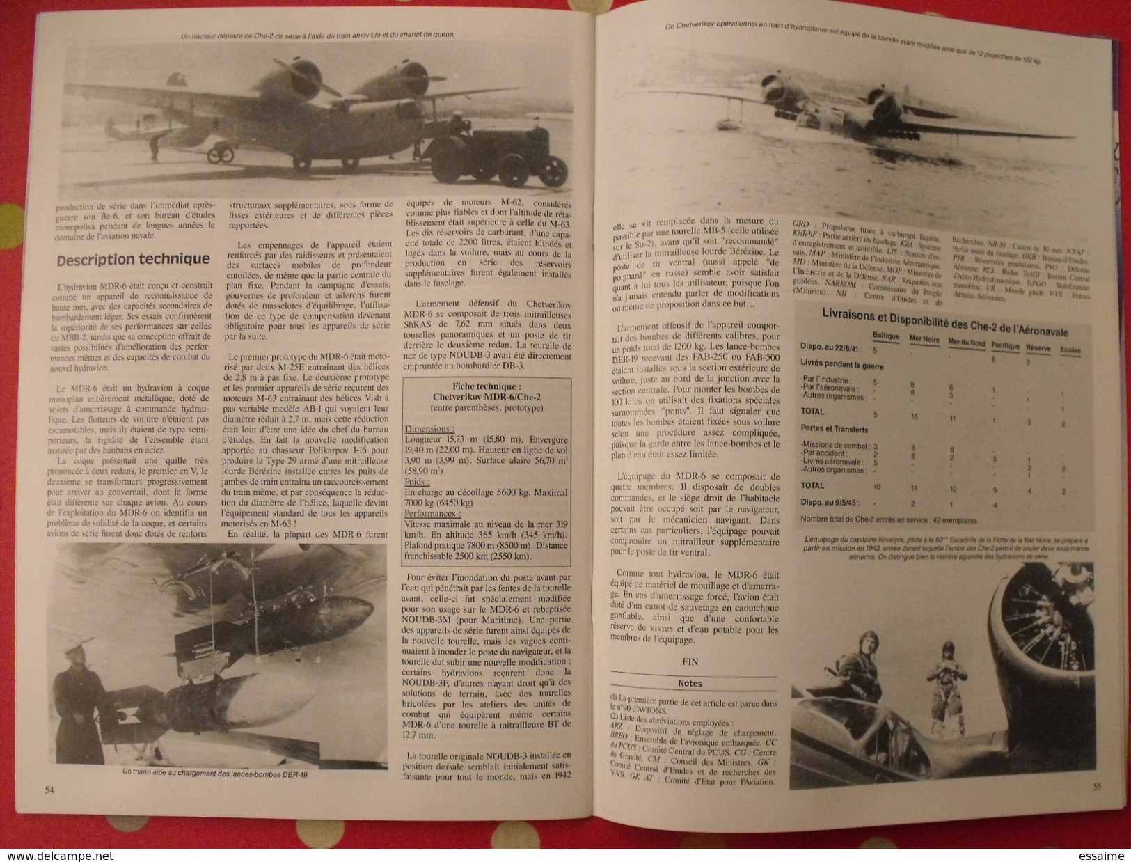 lot de 4 revues Avions. 1999-2000. toute l'aéronautique et son histoire. Aviation avion