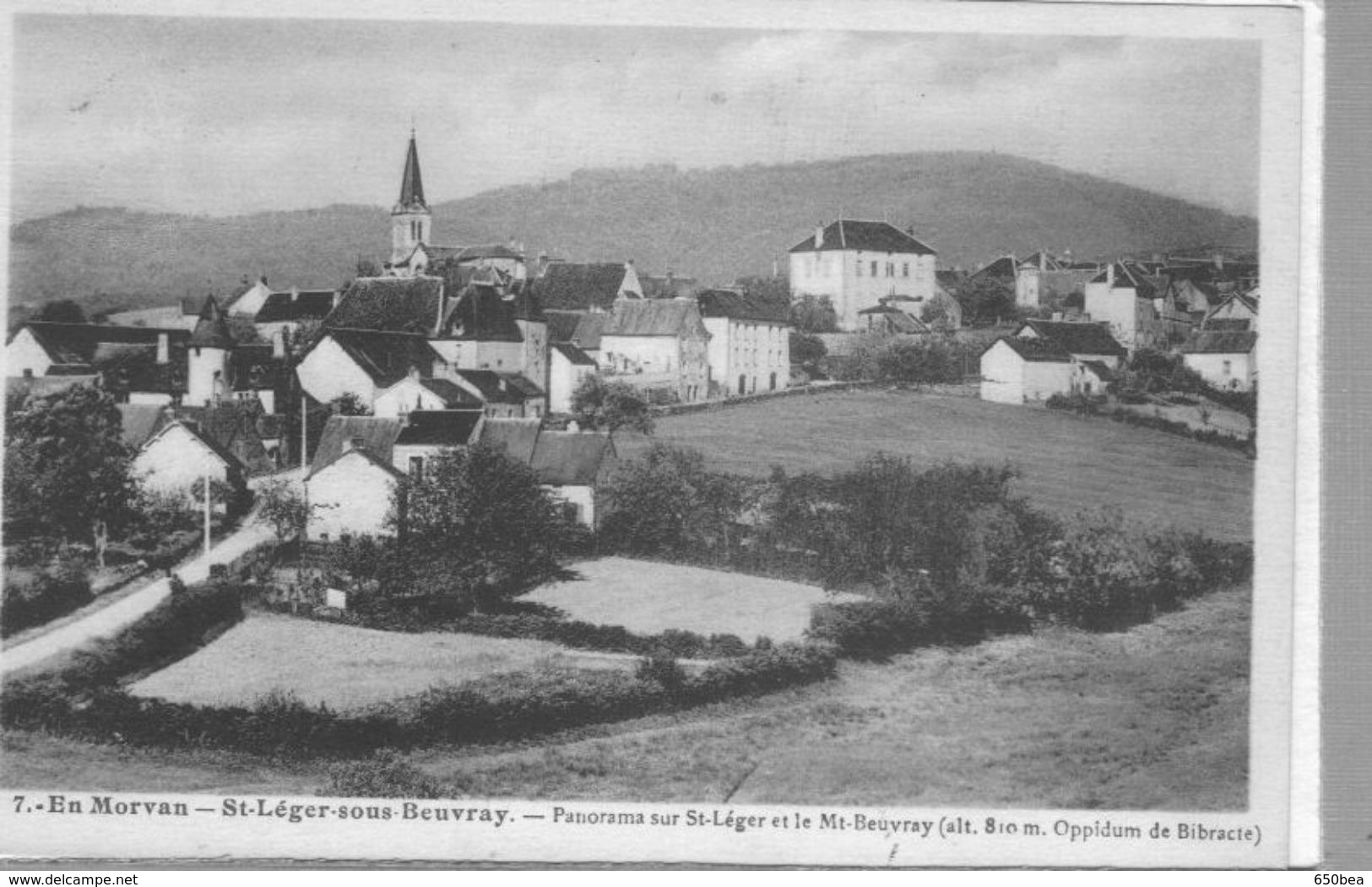 Saint Leger Sous Beuvray.Panorama - Autres & Non Classés