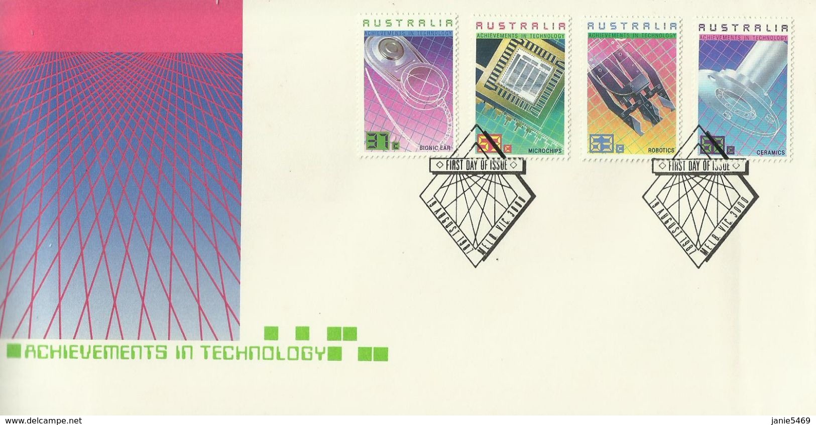 Australia 1987 Technology FDC - FDC