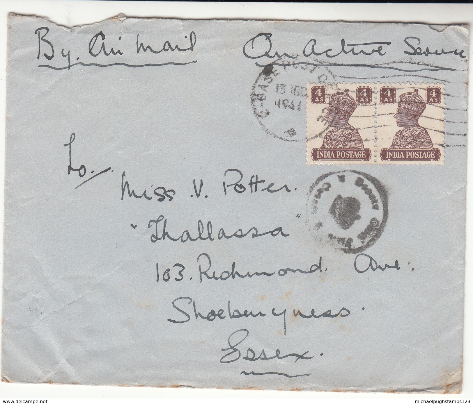 Iraq / Forces Airmail / G.B. / India Military Mail / Censorship - Iraq