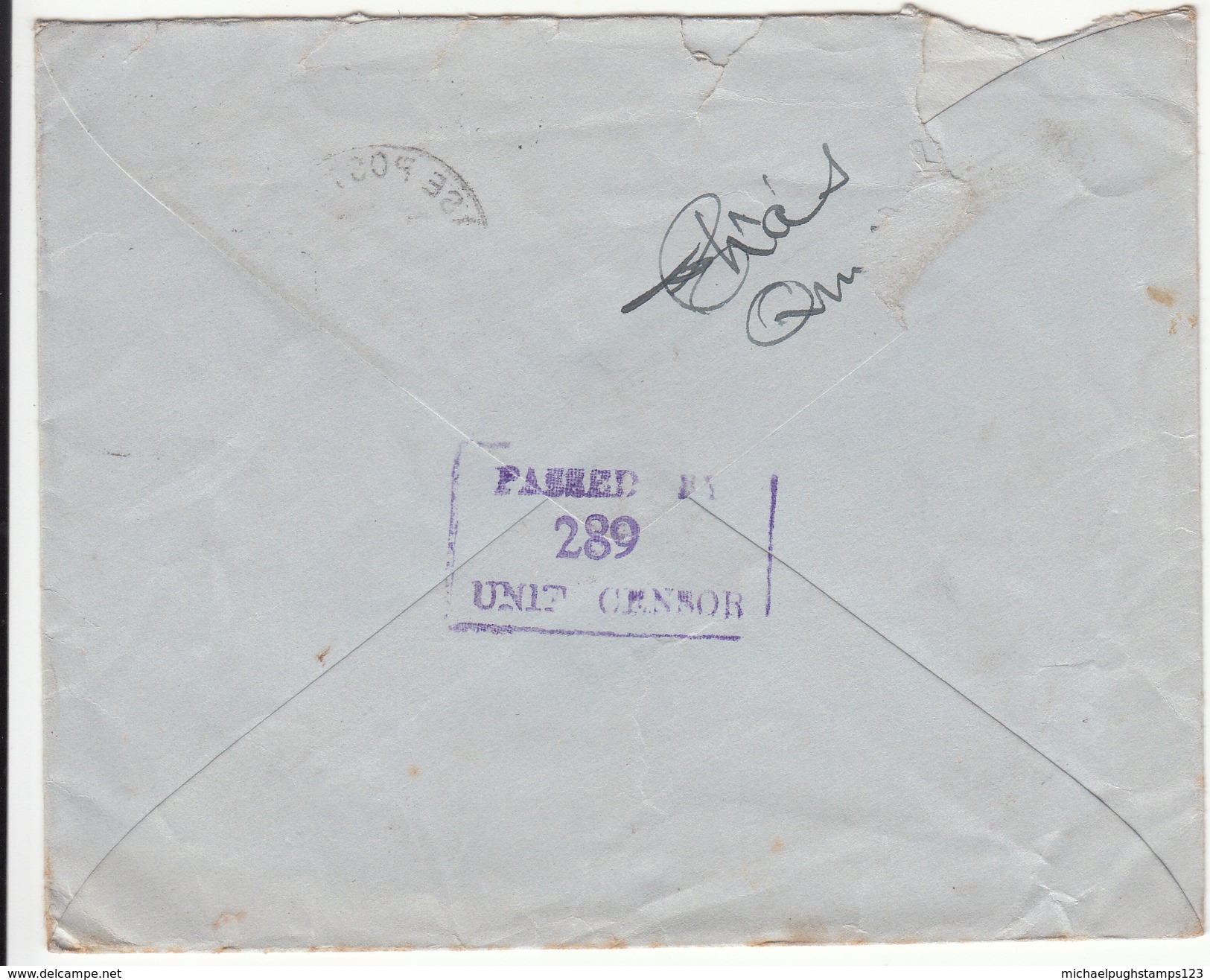 Iraq / Forces Airmail / G.B. / India Military Mail / Censorship - Iraq