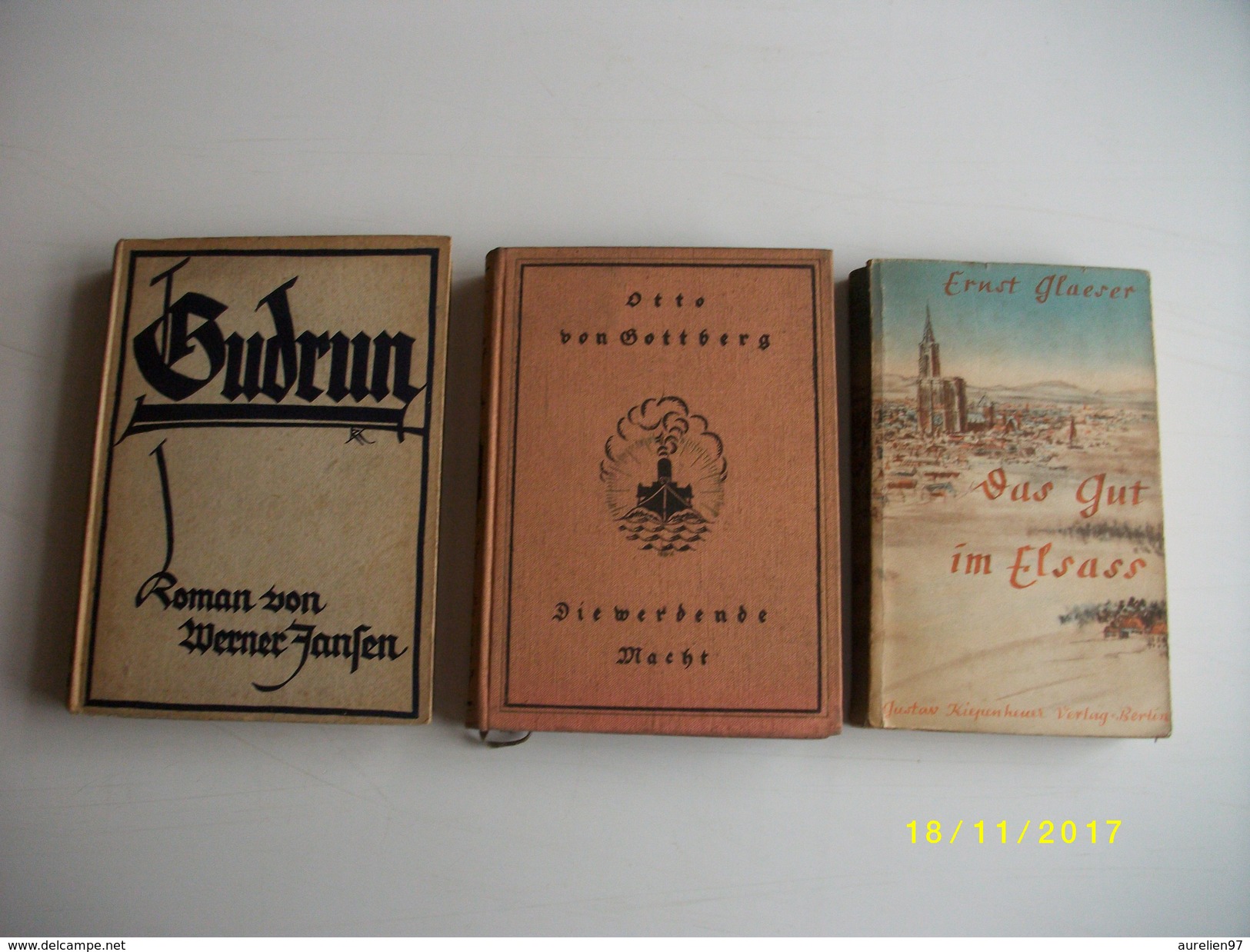 3 Livres En Allemand - Livres Anciens