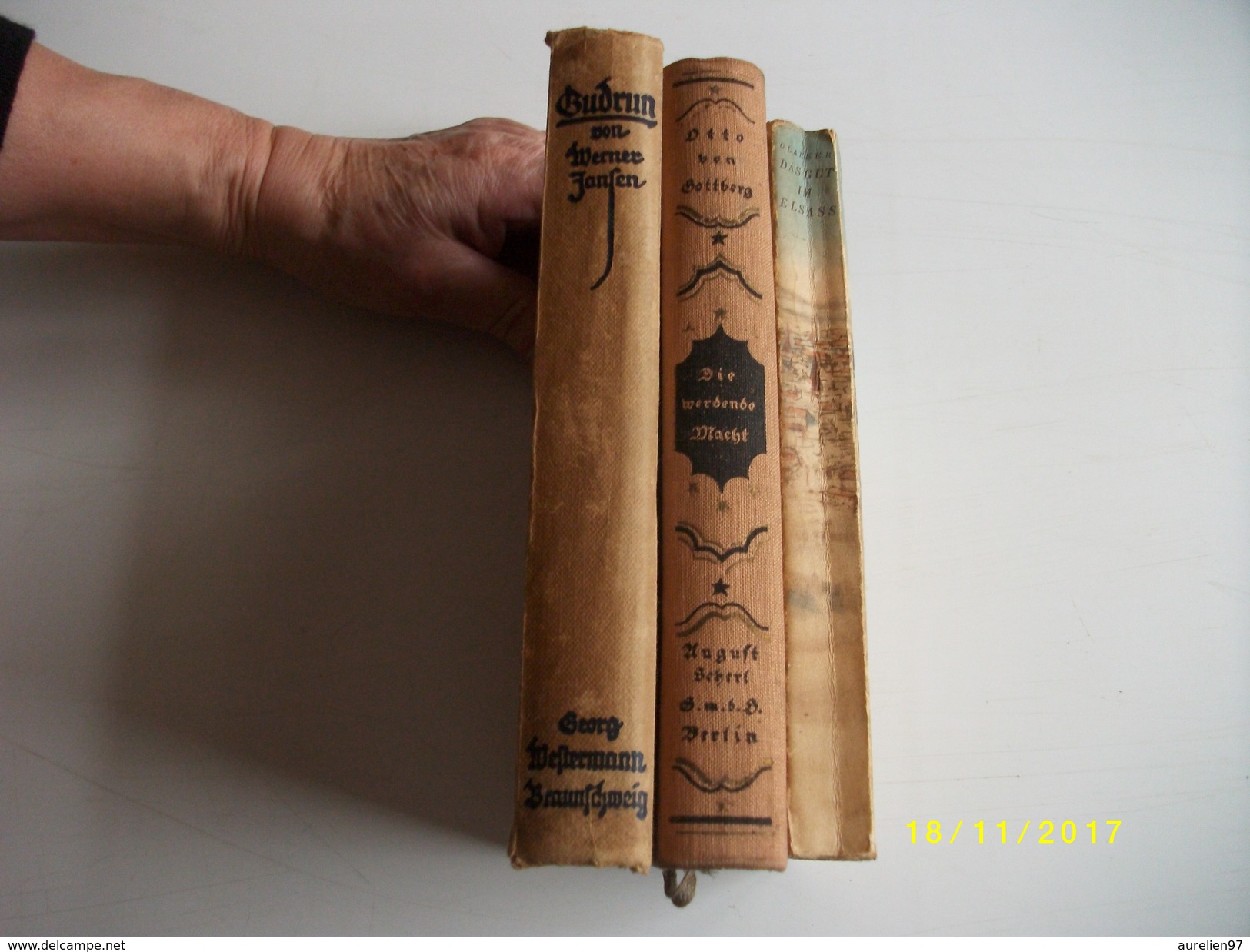 3 Livres En Allemand - Livres Anciens