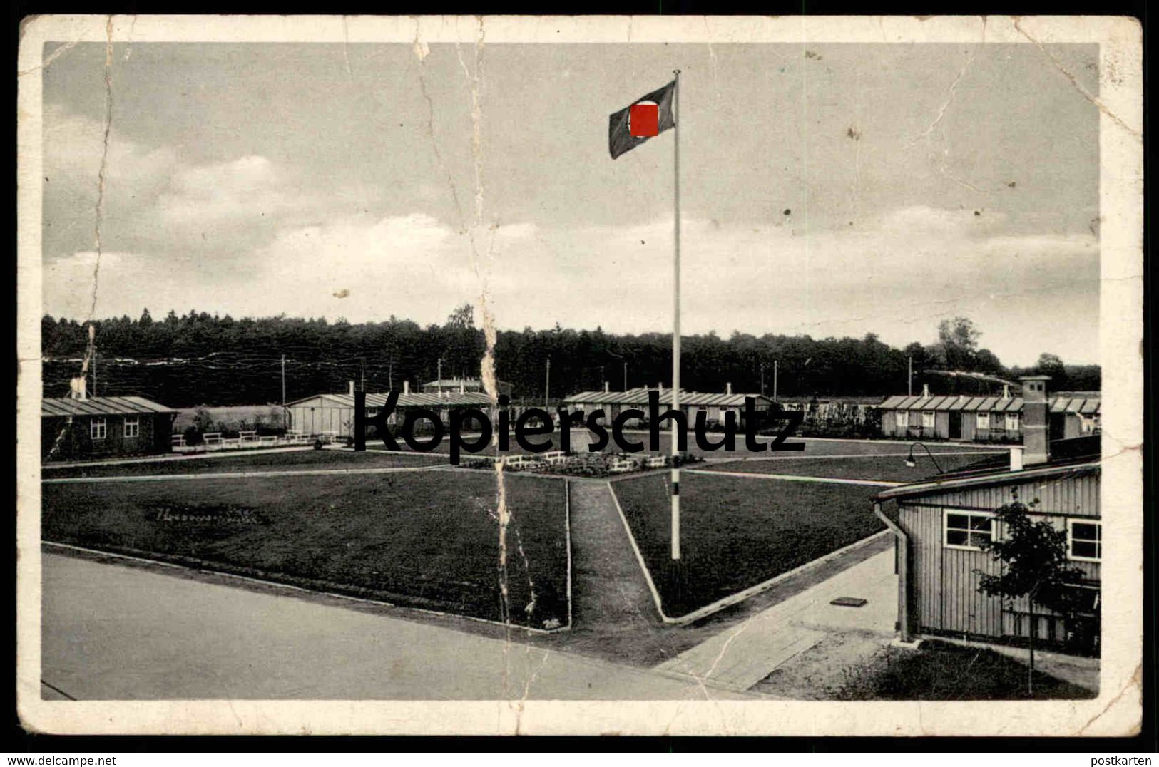 ALTE POSTKARTE EVERSWINKEL REICHSARBEITSDIENSTABTEILUNG 9/162 RAD Lager R.A.D. Reichsarbeitsdienst Abteilung AK Postcard - Warendorf