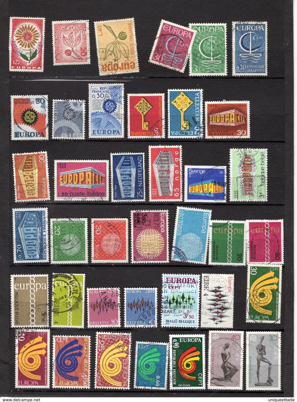 EUROPA, Lot De Timbres Oblitérés - Vrac (max 999 Timbres)