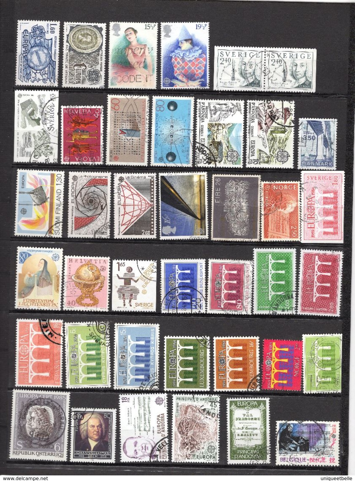 EUROPA, Lot De Timbres Oblitérés - Vrac (max 999 Timbres)