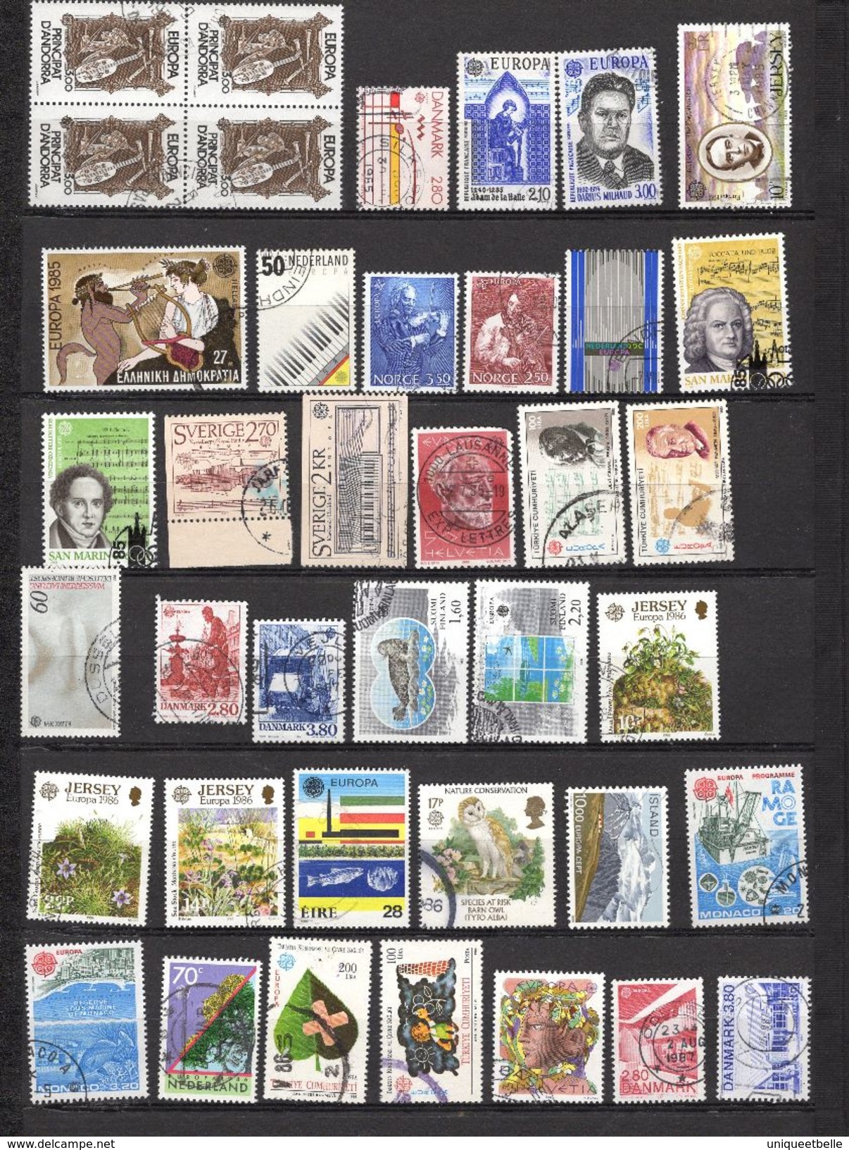 EUROPA, Lot De Timbres Oblitérés - Vrac (max 999 Timbres)