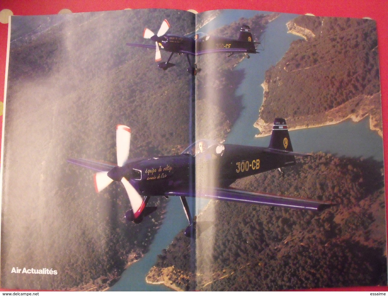 Air Actualités Le Magazine De L'armée De L'air N° 524 De 1999. équipe De Voltige Poster - Aviation