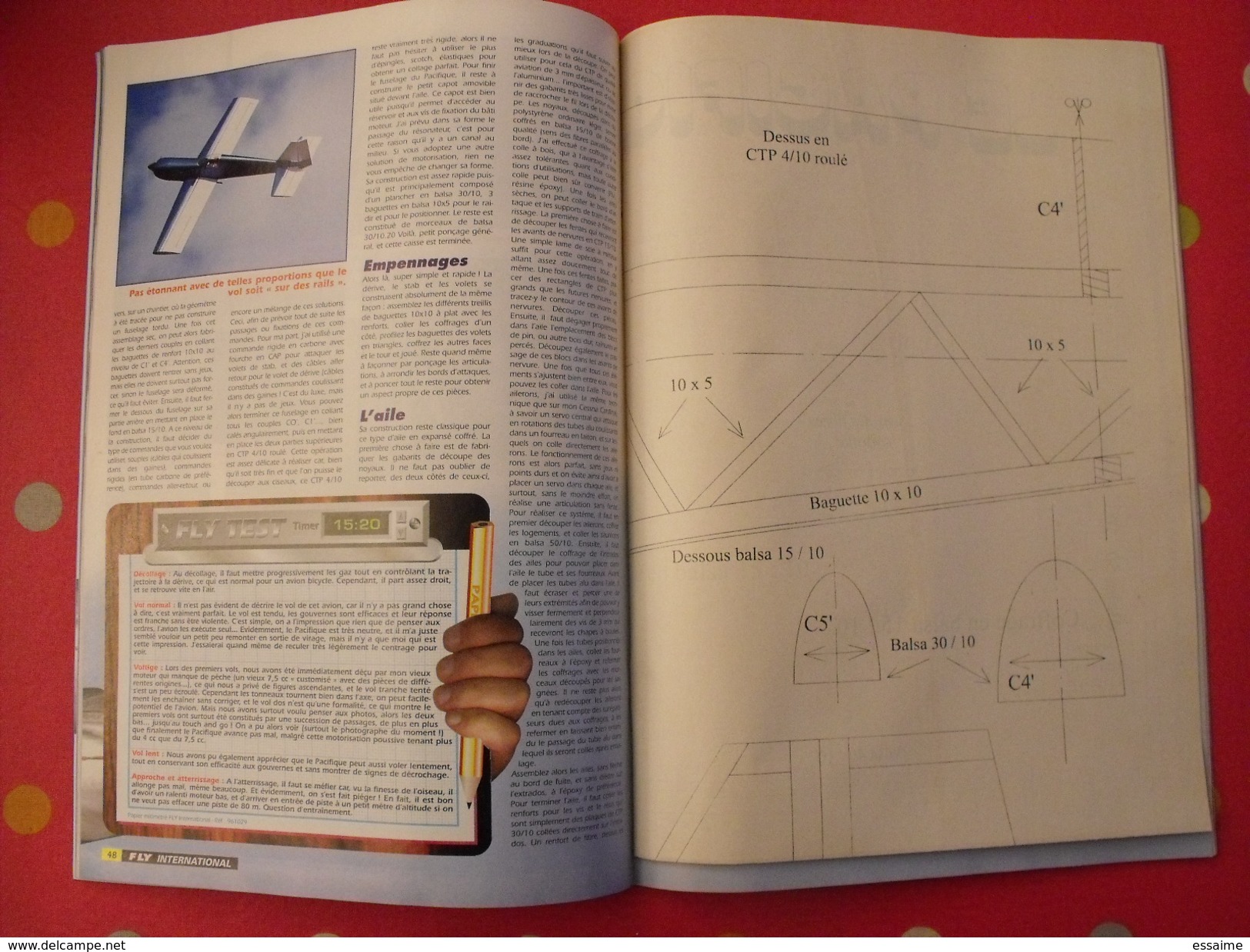 2 Revues FLY Aéromodélisme N° 47 & 48 De 1999. Plans Encartés. - Luchtvaart