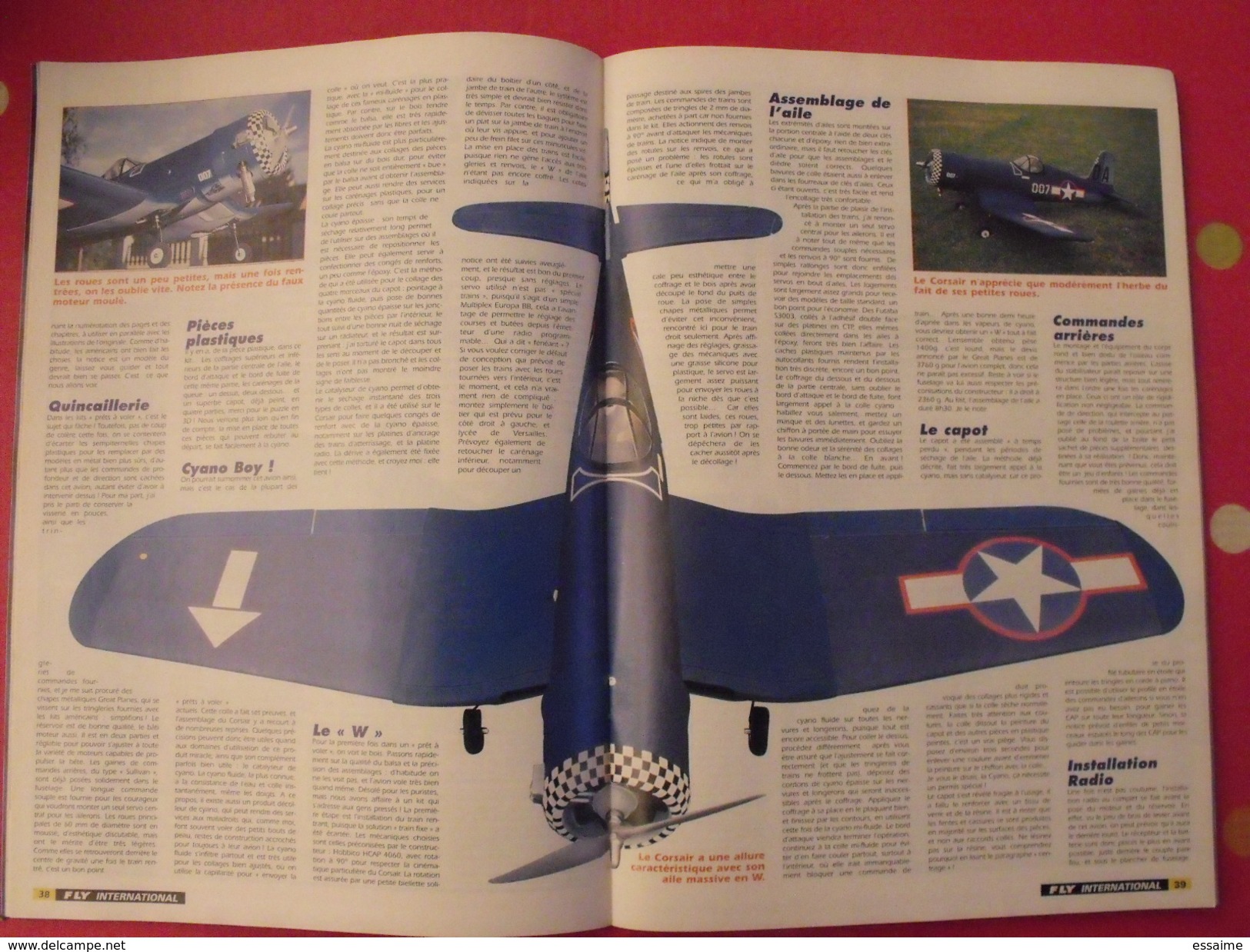 2 Revues FLY Aéromodélisme N° 47 & 48 De 1999. Plans Encartés. - Aviazione