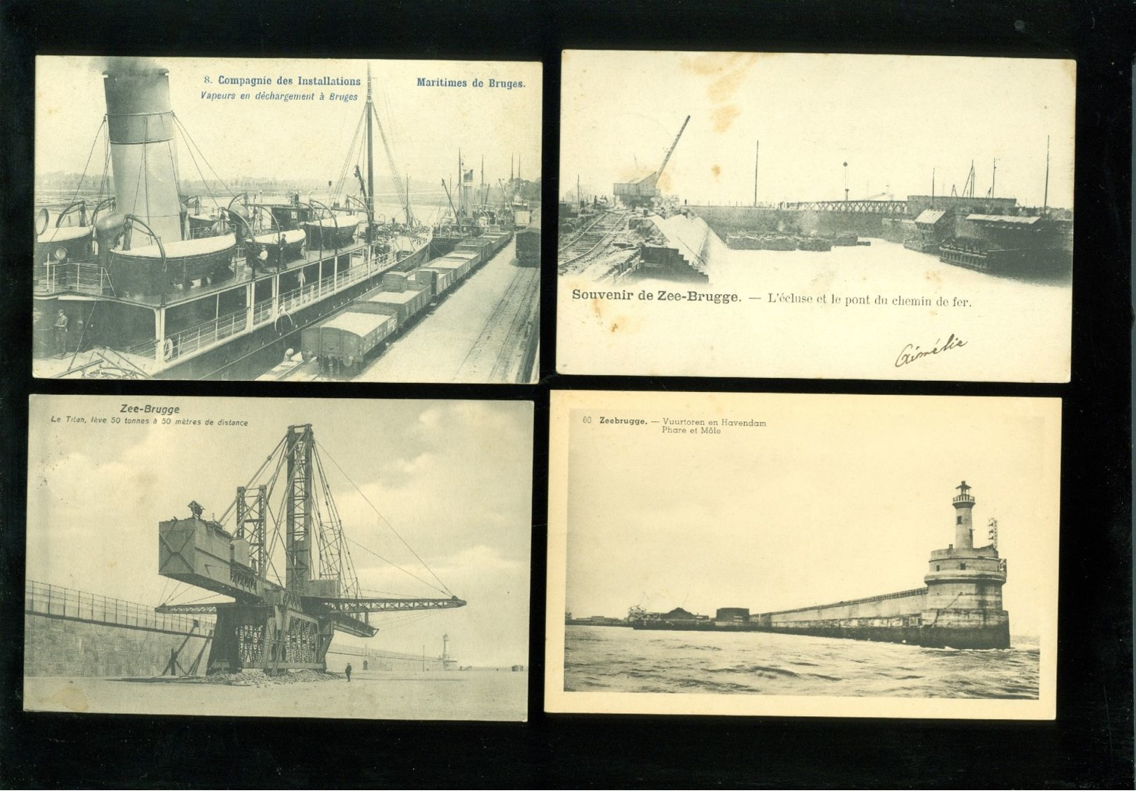 Beau Lot De 30 Cartes Postales De Belgique  Zeebrugge     Lot 30 Postkaarten Van België  Zeebrugge   - 30 Scans - 5 - 99 Cartes