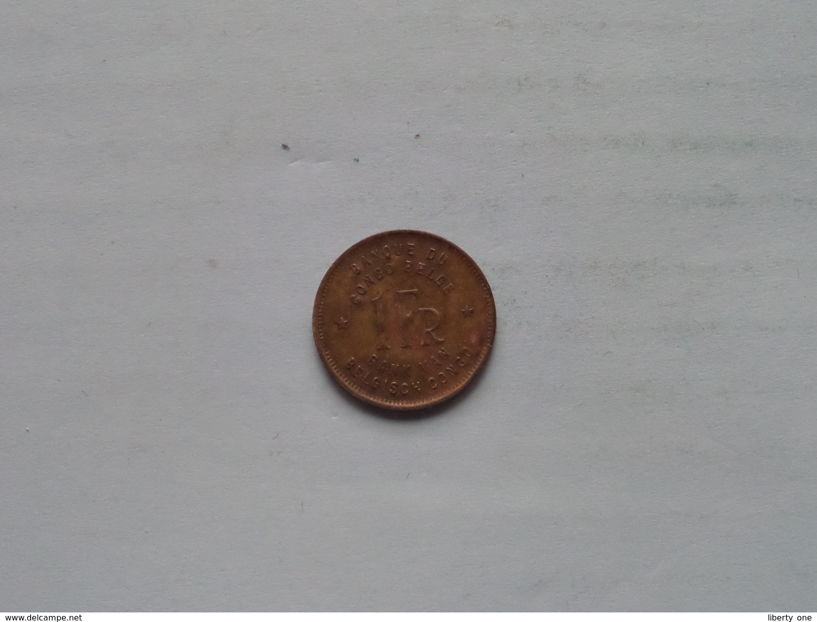 1944 - 1 Franc / KM 26 ( Uncleaned Coin / For Grade, Please See Photo ) !! - 1945-1951: Régence