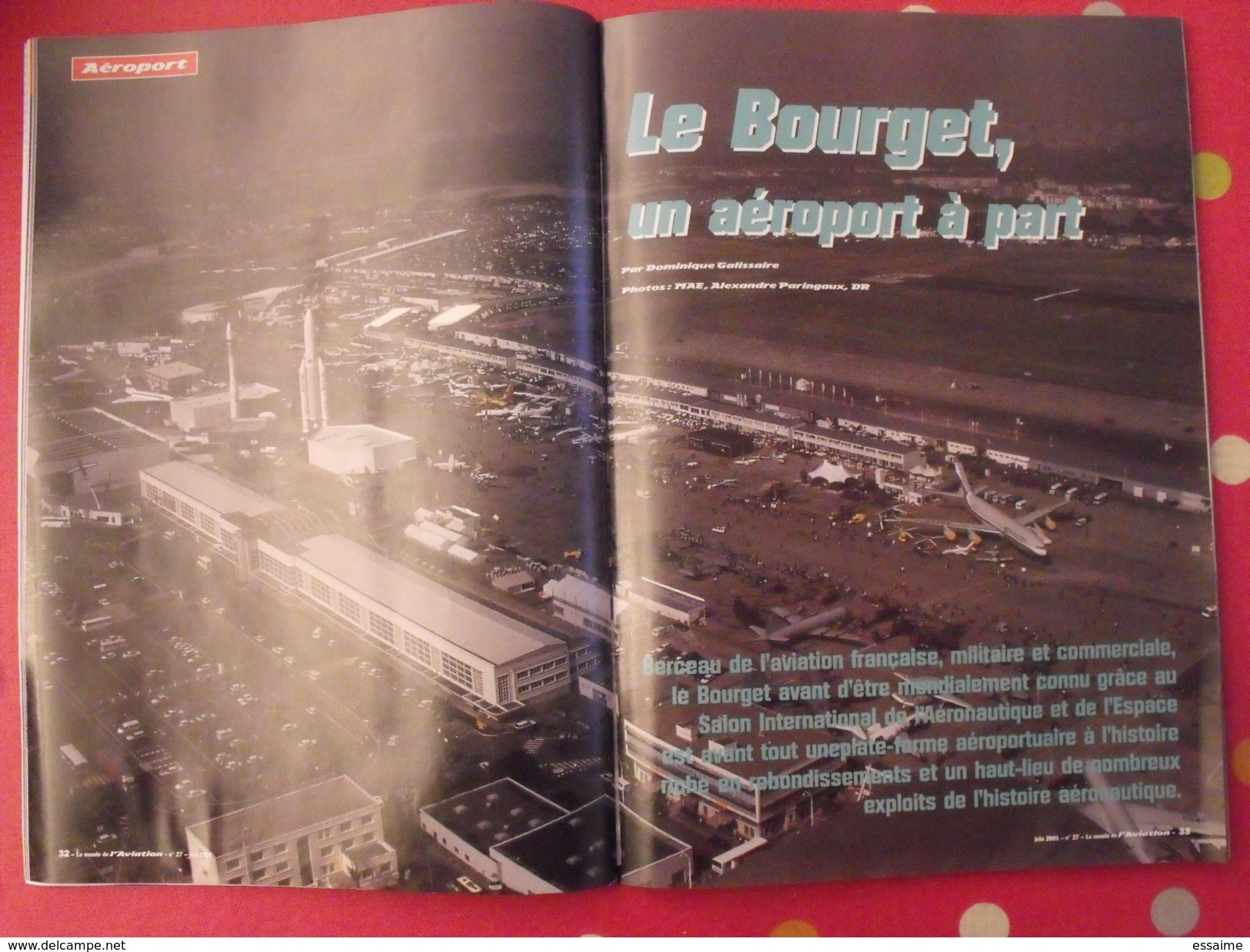 3 revues Le Monde de l'Aviation n° 9, 26, 27 (1999, 2001). Harrier, le bourget 2001 mirage III alizé