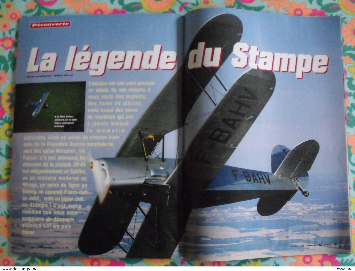 3 revues Le Monde de l'Aviation n° 9, 26, 27 (1999, 2001). Harrier, le bourget 2001 mirage III alizé