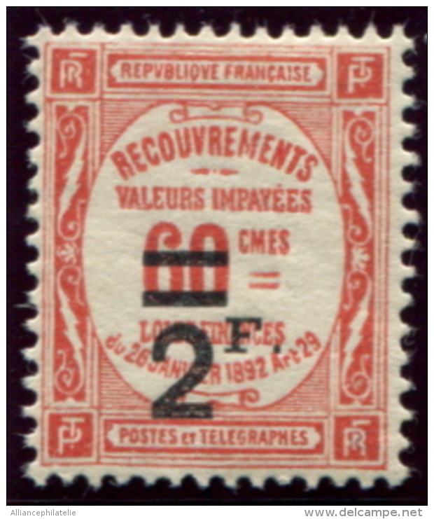 Lot N°4435 France Taxe N°54 Neuf ** LUXE - 1859-1959 Neufs