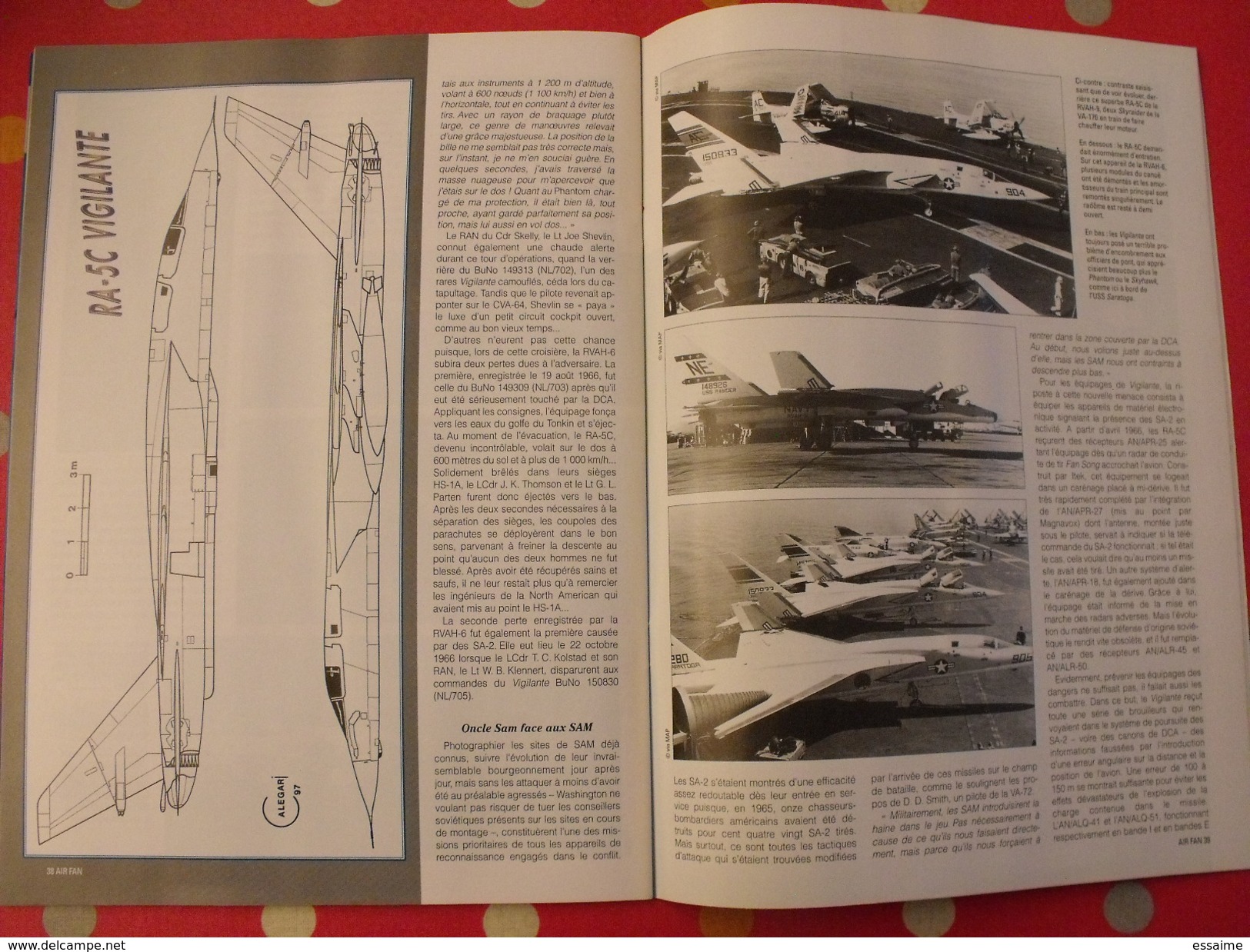 4 revues Air Fan. aéronautique militaire international. 1999, 2001.posters avions de combat  mig mirage rafale F15 Su-27
