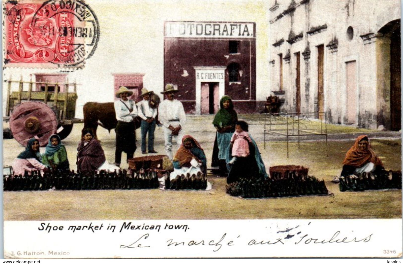 AMERIQUE -- MEXIQUE - Shoe Markel In Mixican Town - Mexico