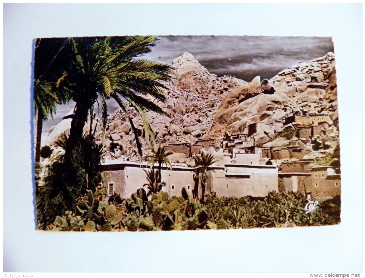 Post Card From Morocco Maroc Mountains Rocks - Marokko (1956-...)