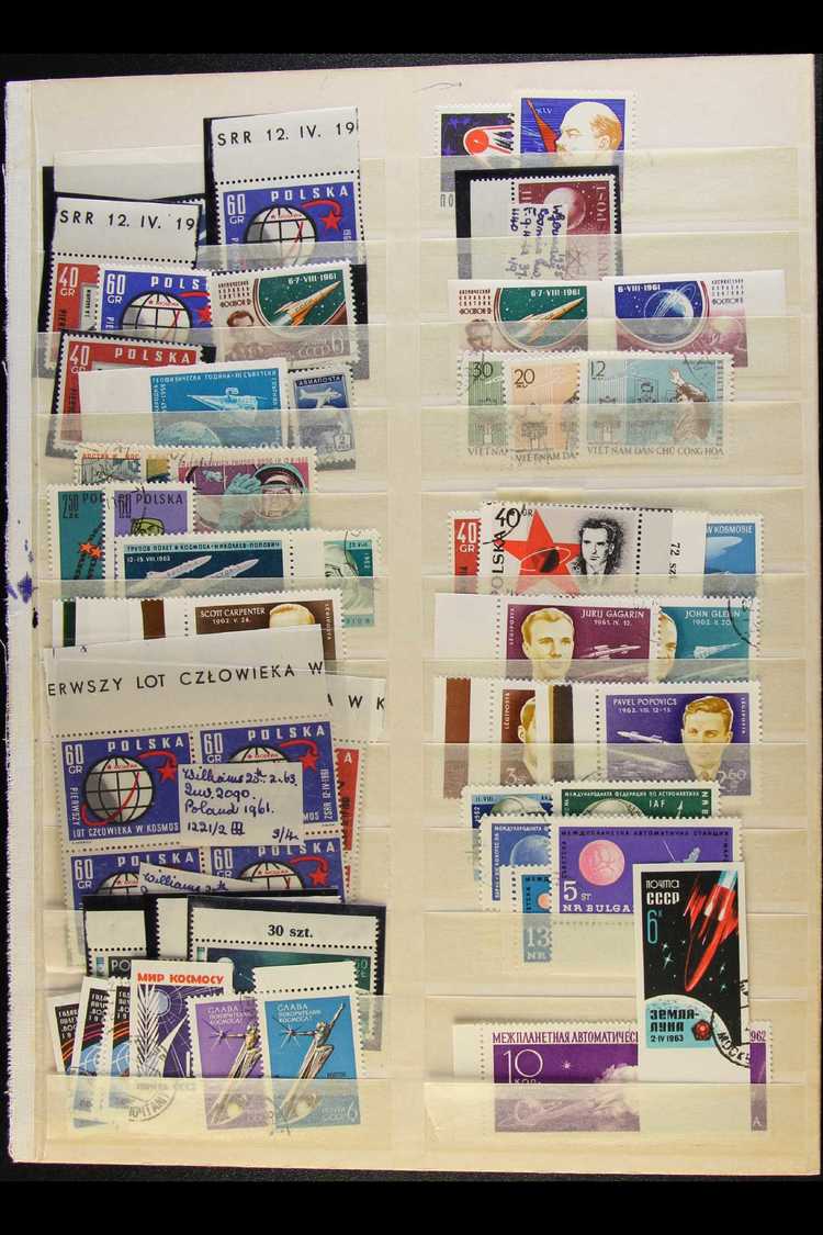 SPACE Mainly 1950s And 1960s Issues Incl Many Unlisted Or Restricted Imperf Stamps With  Russia, Romania, And Bulgaria,  - Zonder Classificatie