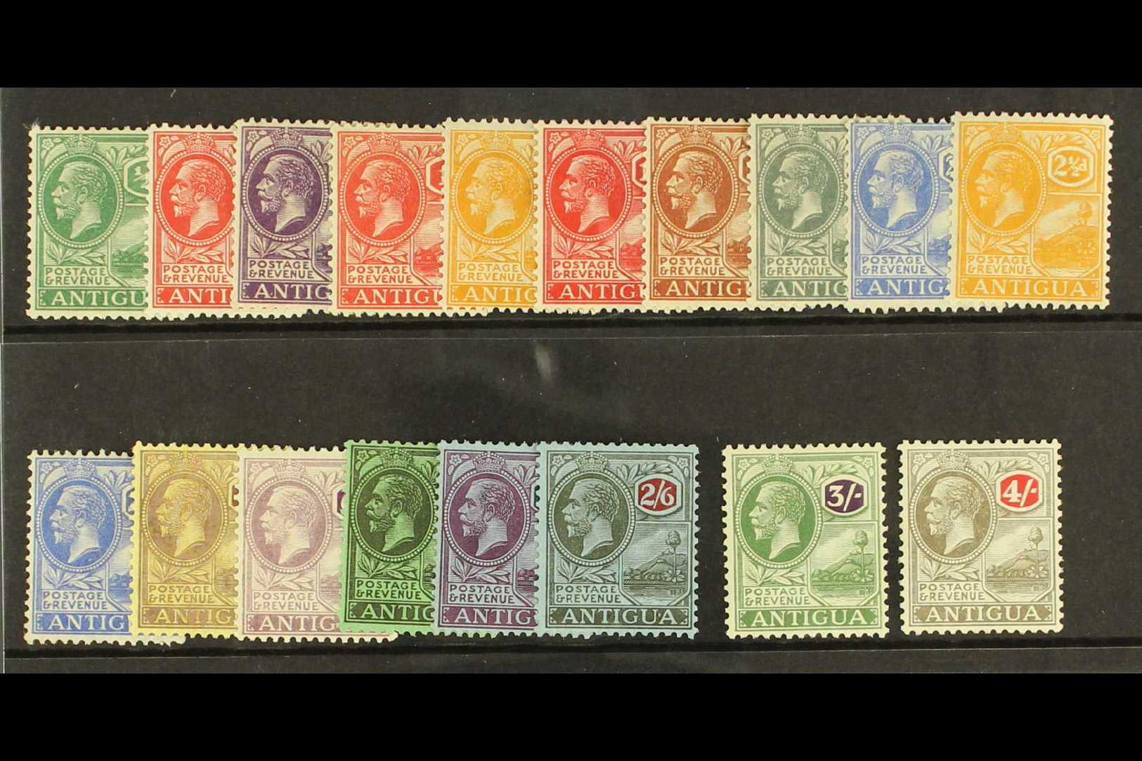 1921-29 Complete Script Set SG 62/80, Incl. Both 1d And 2½d Shades, Fine Mint. (18 Stamps) For More Images, Please Visit - Autres & Non Classés