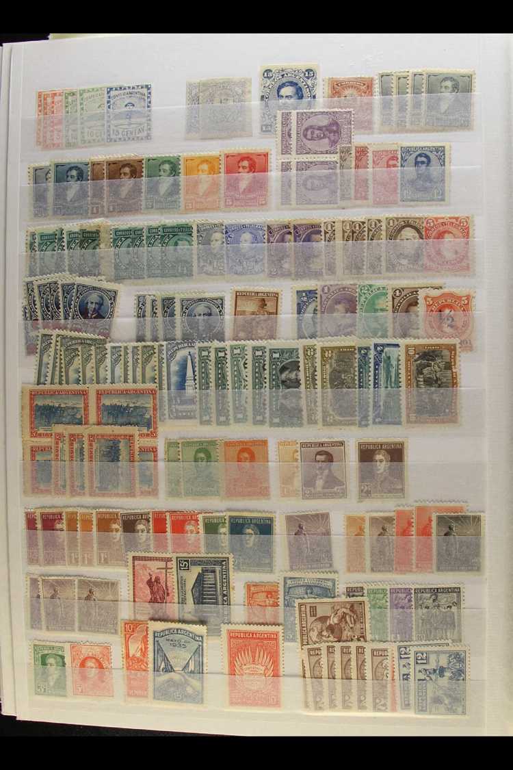 INTERESTING BONANZA IN A BIG FANCY STOCKBOOK 1850's To 1990's Mostly Used Accumulation With A Section Of Mint Stamps At  - Andere & Zonder Classificatie