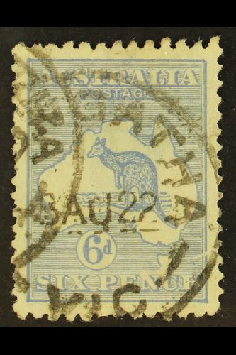 1915 6d Ultramarine, Die IIA (substituted Cliche). SG 38ba, Used, Fine Appearance But Surface Scrape At Bottom Right. Sc - Other & Unclassified