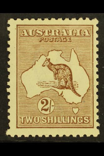 1915-27 2s Brown Kangaroo, SG 41, Fine Mint. For More Images, Please Visit Http://www.sandafayre.com/itemdetails.aspx?s= - Other & Unclassified