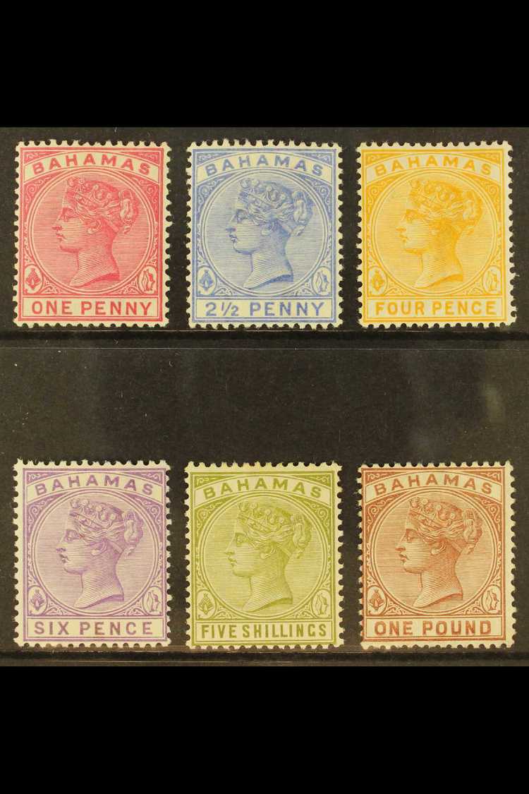 1884-90 Watermark Crown CA Complete Definitive Set, SG 47/57, Fine Mint. (6 Stamps) For More Images, Please Visit Http:/ - Autres & Non Classés