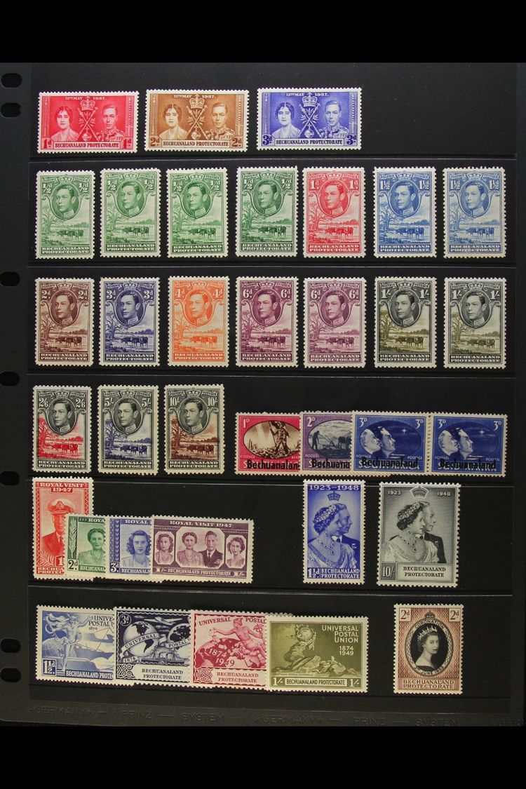 1937-66 FINE MINT COLLECTION A Near Complete Collection For The Period Which Includes 1937 Coronation Set, 1938-52 Defin - Other & Unclassified