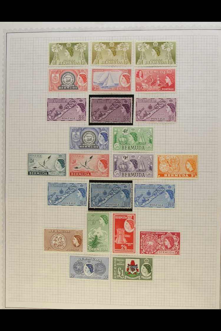 1953-1984 MINT & NHM COLLECTION An Attractive Collection Of Complete Sets, Mostly Never Hinged Mint From 1972 With A Del - Bermuda