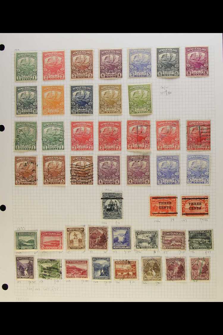 1887-1947 SUBSTANTIAL MINT AND USED COLLECTION On Album Pages, Some Duplication But With Much Of Interest Throughout. No - Andere & Zonder Classificatie