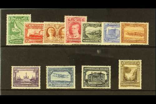 1931 Publicity Issue (Perkins Bacon Printing, Re-engraved Types) Complete Set, SG 198/208, Fine Mint. (11 Stamps) For Mo - Andere & Zonder Classificatie