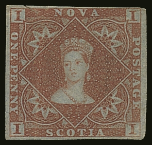1851-60 1d Red-brown, SG 1, Unused With 4 Small To Large Margins & Fabulous Fresh Colour. Press Vertical Crease & Tiny C - Other & Unclassified