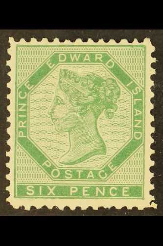 1862 6d Blue Green, Perf 11½ - 12, SG 18, Very Fine And Fresh Mint, Large Part Og. For More Images, Please Visit Http:// - Autres & Non Classés