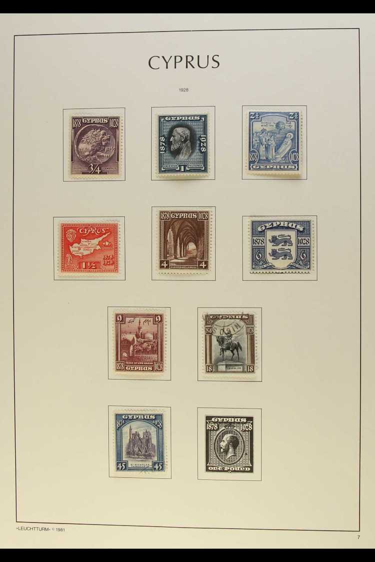 1880-1928 ALL DIFFERENT COLLECTION On Printed Leaves, Mint Or Used, Generally Good To Fine Condition. Note 1880 GB Overp - Sonstige & Ohne Zuordnung